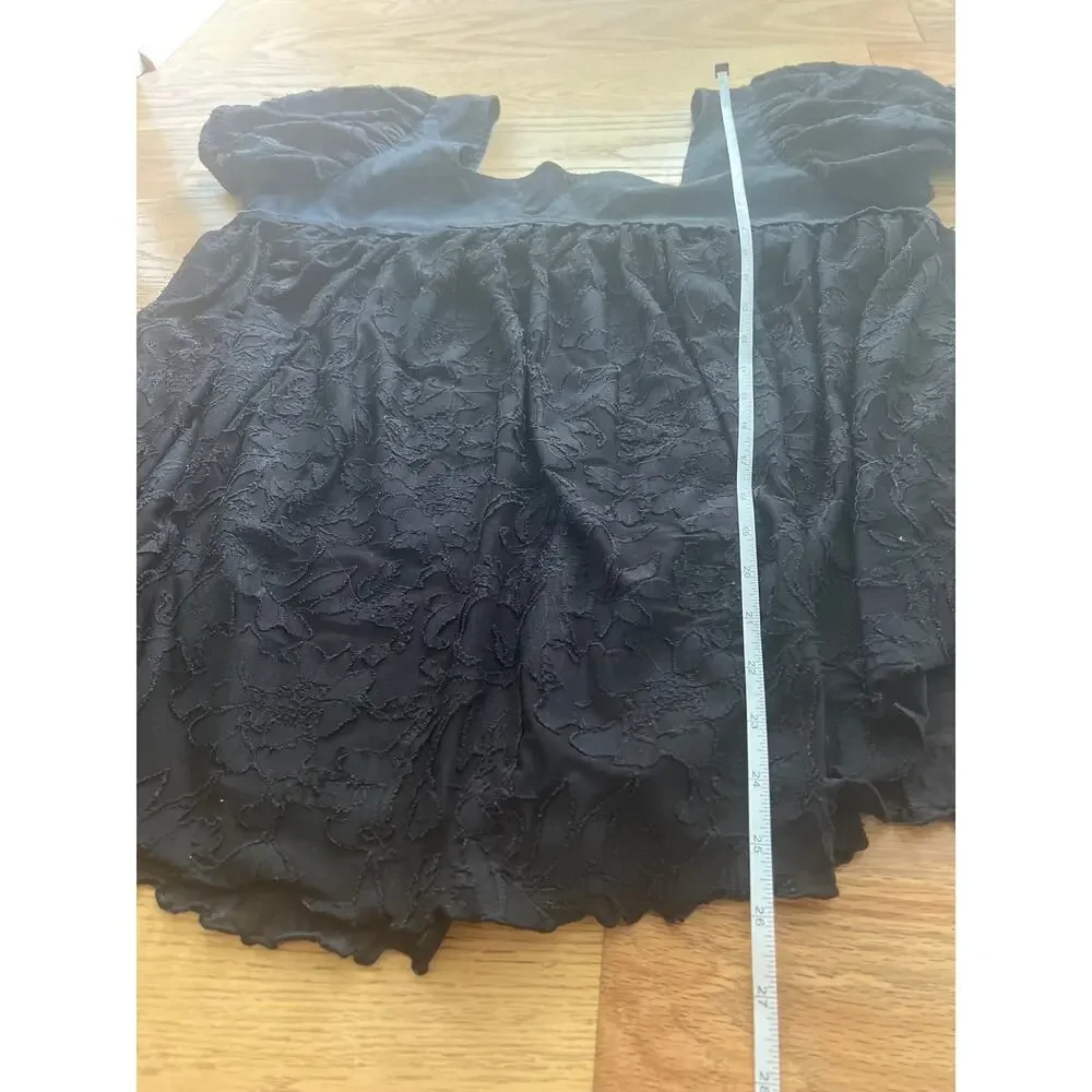 Free People Sunrise to Sunset Top Washed Black